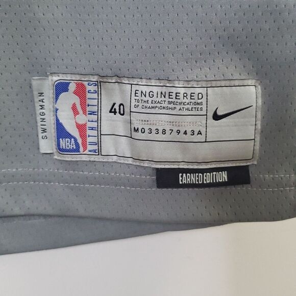 Nike X NBA LA Clippers Jersey Red Blue Trim Paul George 13 Swingman - Picture 2 of 5